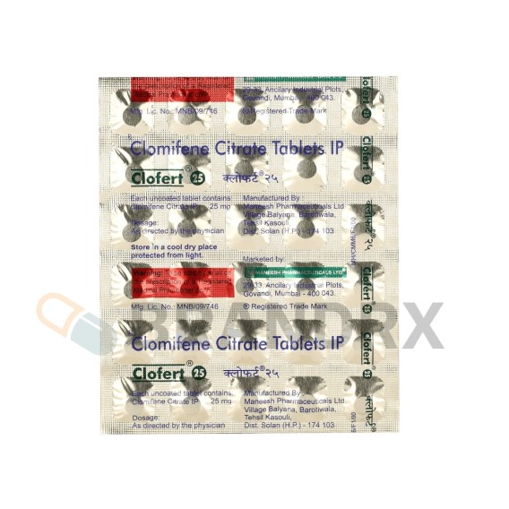 Clofert 25 mg Svizera Healthcare